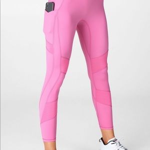 🧘‍♀️Fabletics Anywhere High Waisted Moto Legging 7/8 Sz S